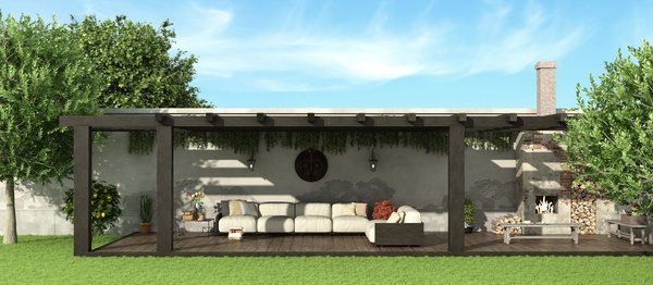 Créez un espace extérieur paisible avec une pergola sur terrasse