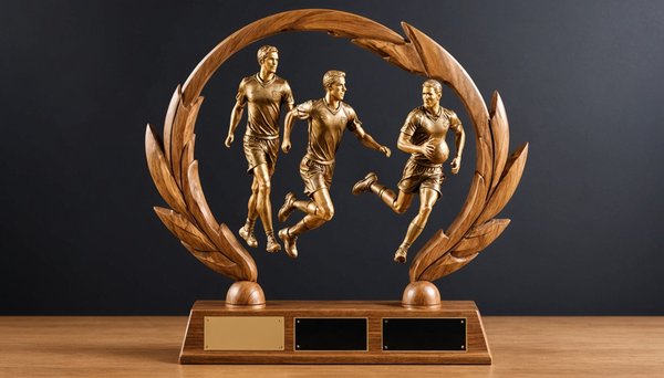 Découvrez le trophée sportif en bois écoresponsable et unique