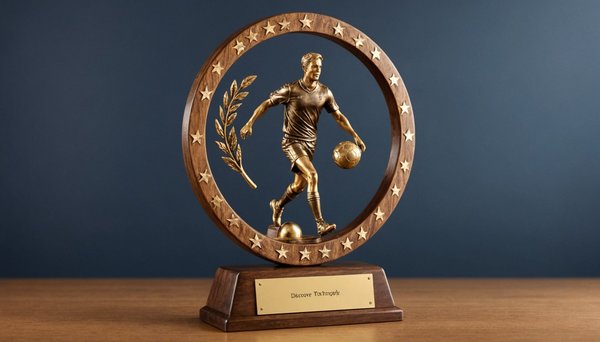 Explorez le trophée sportif écoresponsable en bois original